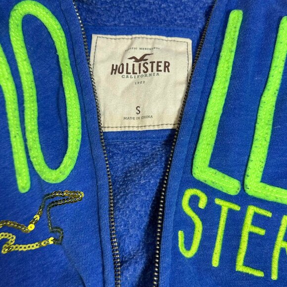 Hollister Full Zip Hooded Jacket - Picture 2 of 3